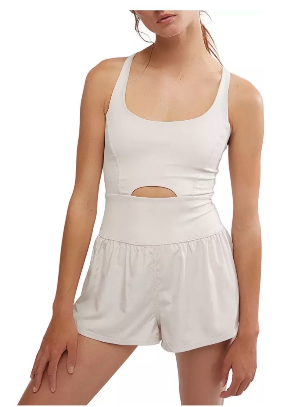 NWT ($98) FP Movement by Free People Righteous Runsie Romper